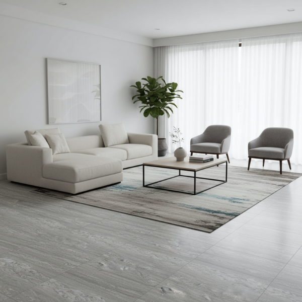 Picture of Floor tile grande marble, marble effect, matt, 6mm 120x120