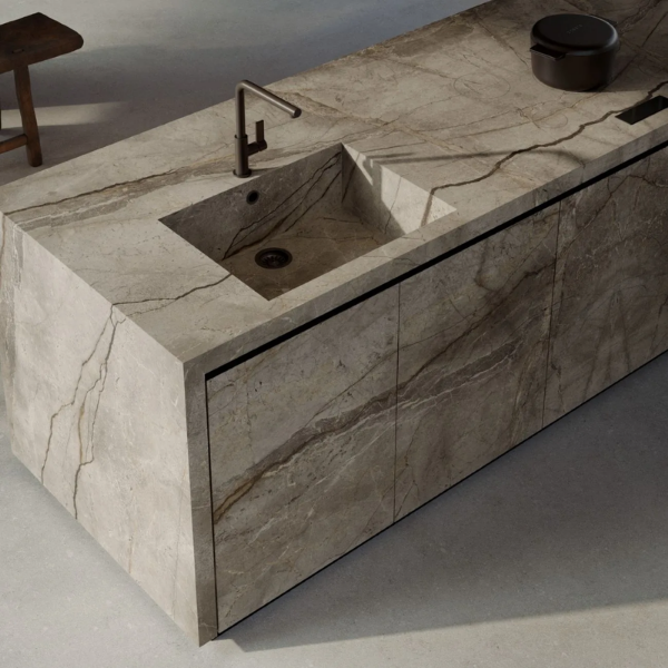 Picture of Floor tile grande stone, stone effect, matt, 6mm 120x278