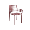 Picture of Armchair, doga, polypropylene, marsala, 60x56.5 cm