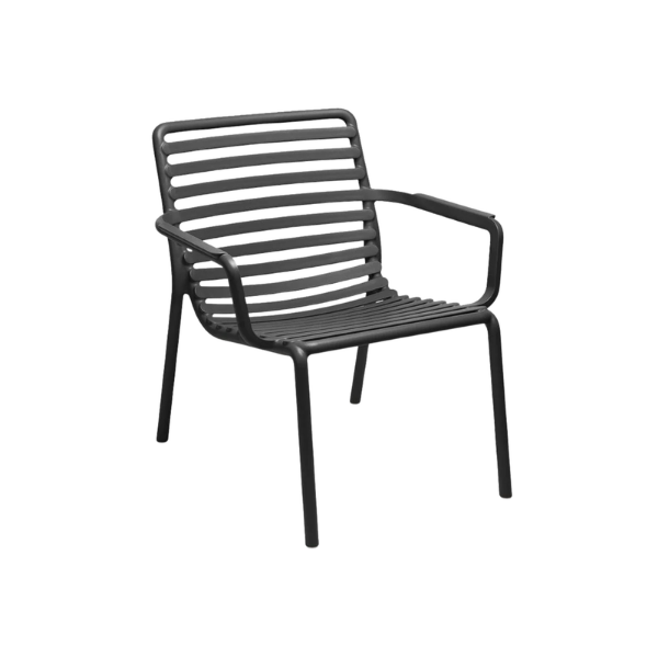 Picture of Chair, doga relax,polypropylene, anthracite,70,5x75 cm