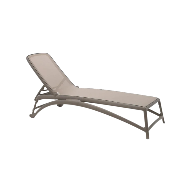 Picture of Sunlounger, atlantico,polypropylene, tortora-tortora,   204x70 cm 