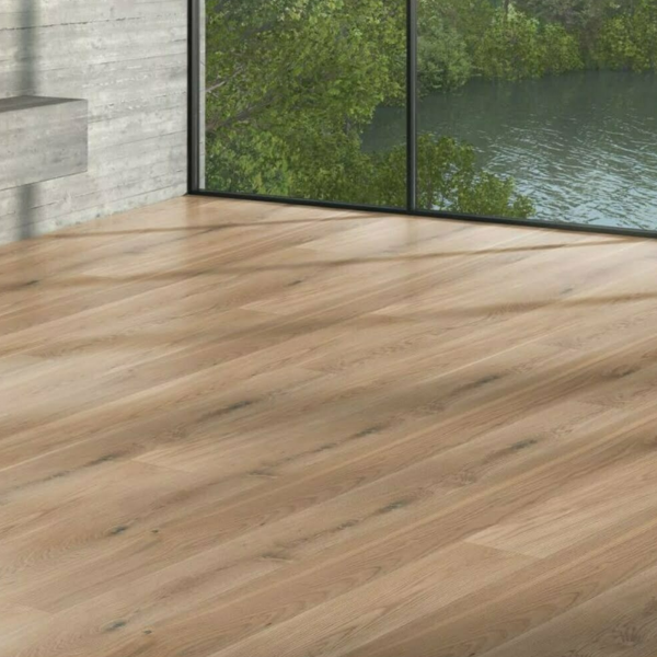 Picture of Engineered wood flooring, classic 3060, oak light brown, 2200x185x13mm