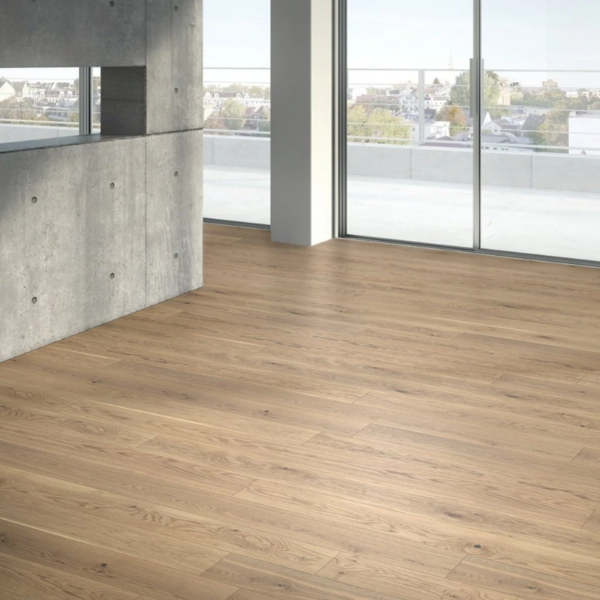 Picture of Engineered wood flooring, cream trendtime 4, oak light brown, 2010x160x13mm