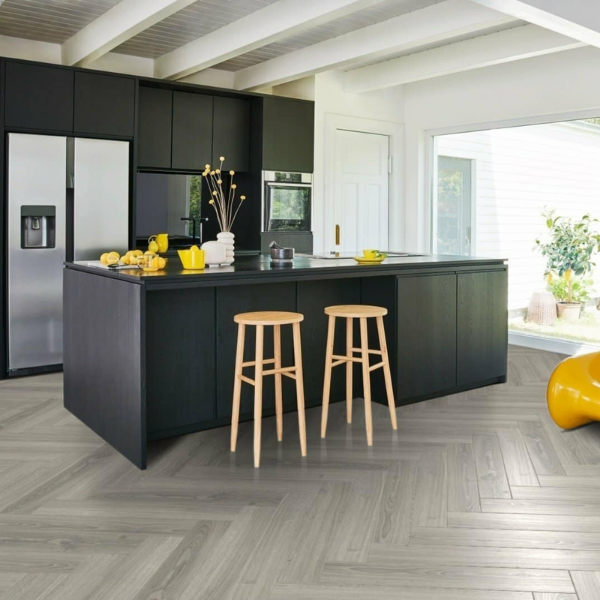 Picture of Laminate, studioline townhouse trendtime 3, oak light grey, 858x143x8mm, ac4, uc23/32