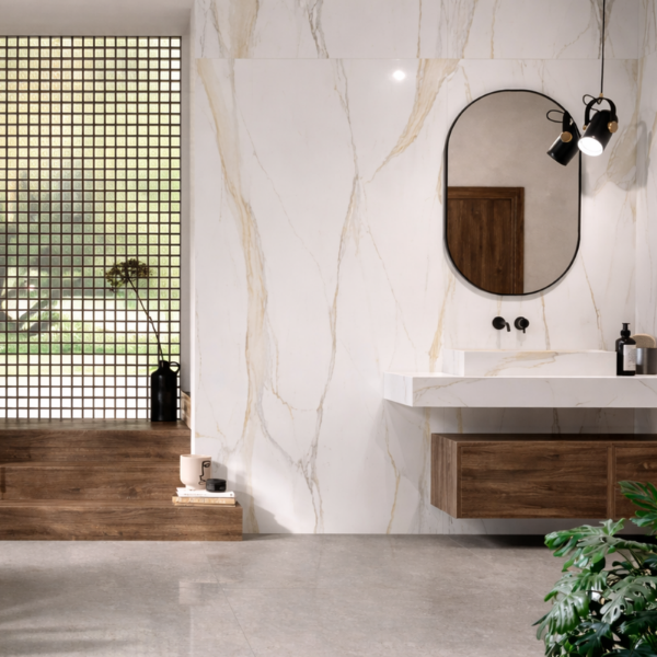 Picture of Floor tile i classici, marble effect, glossy, 6mm 80x240