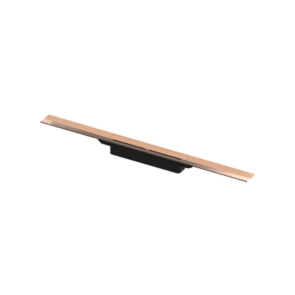 Picture of Tece drain profile, stainles steel, red gold polished, 800mm