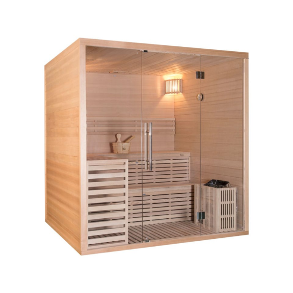 Picture of Calidus finnish sauna, hemlock wood, 200x170x210cm