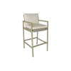 Picture of Stool, oslo, teak grey, sand, 2 cushions cream, 57.8x57.8x112.3cm