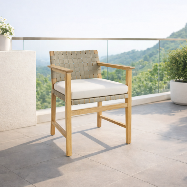 Picture of Chair, rio, teak natural, marron, 59x54.4x78.5cm