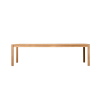 Picture of Dining table, rolfo, wood teak, natural, 120x345x76cm 