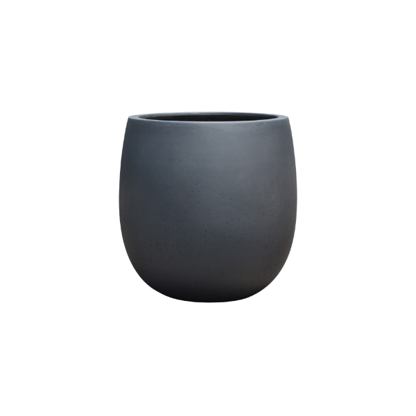 Picture of Vase, ballon park, concrete surface, charcoal, dia.42x42cm