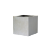Picture of Vase, cube, conrete surface, white, 30x30x30cm