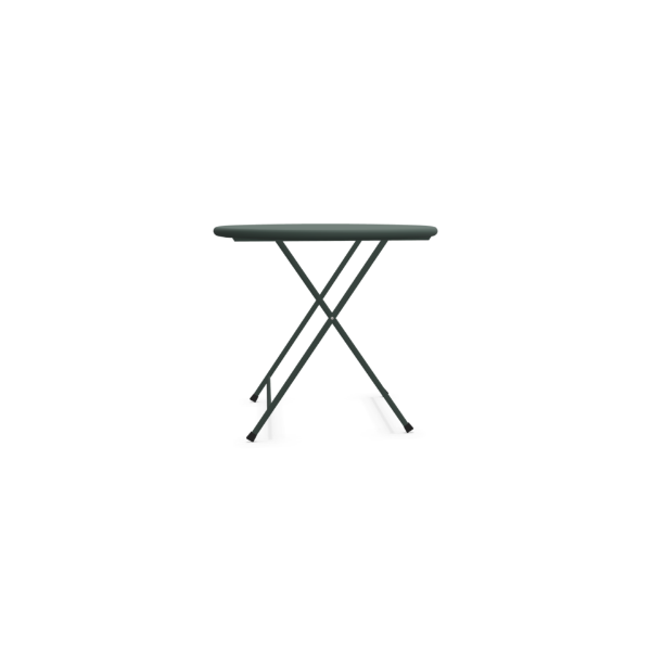 Picture of Table, arc en ciel, steel, dark green ,   80 x  80 x 74 cm