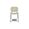 Picture of Chair, si-si barcode, zinc+steel, dove grey, 55  x  50  x  80 cm