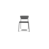 Picture of Chair, lisa , steel + polyopropylen, anthracite, 51 x 54 x 76 cm