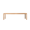 Picture of Dining table, rolfo, wood teak, natural, 110x285x76cm 
