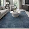 Picture of Carpet, sensazione, hand woven wool, blue tortora, 250x350cm 