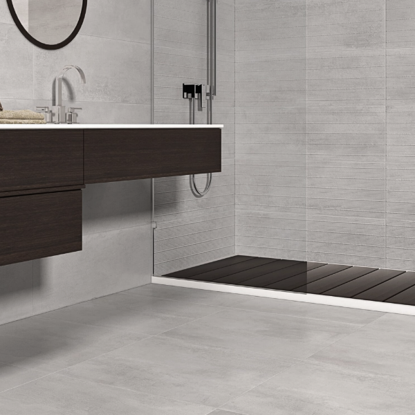 Picture of Floor tile cooper, cement effect, matt, 60.8x60.8