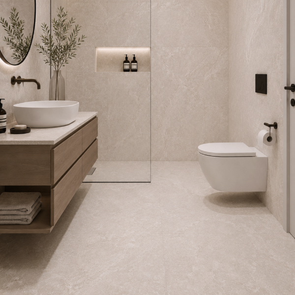 Picture of Floor tile pietra, stone effect, matt, 60x60
