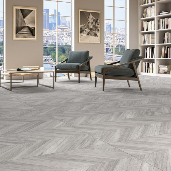 Picture of Floor tile loire, wood effect, matt, 60x120