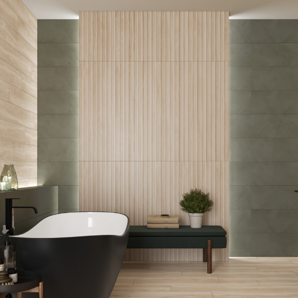 Picture of Floor tile helsinki, wood effect, matt, 60x120