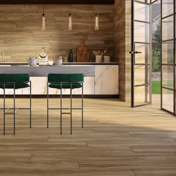 Picture of Floor tile helsinki, wood effect, matt, 20x120