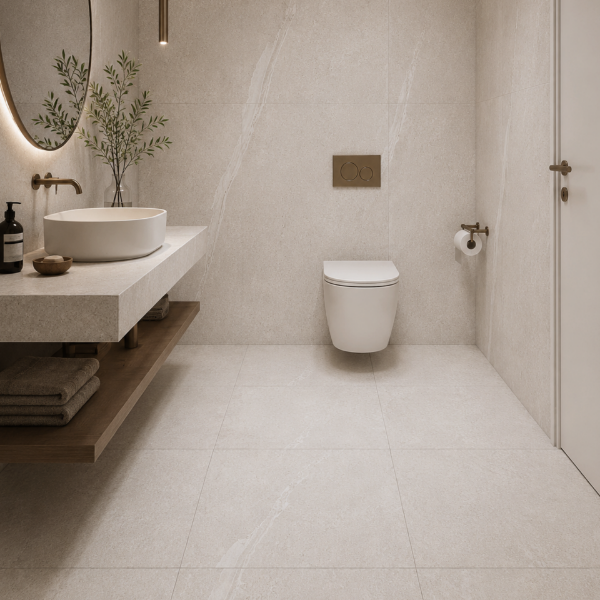 Picture of Floor tile lington, stone effect, matt, 9mm 100x100