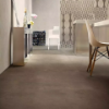 Picture of Floor tile steel bocciardato, concrete effect, structured, 20mm 60x60