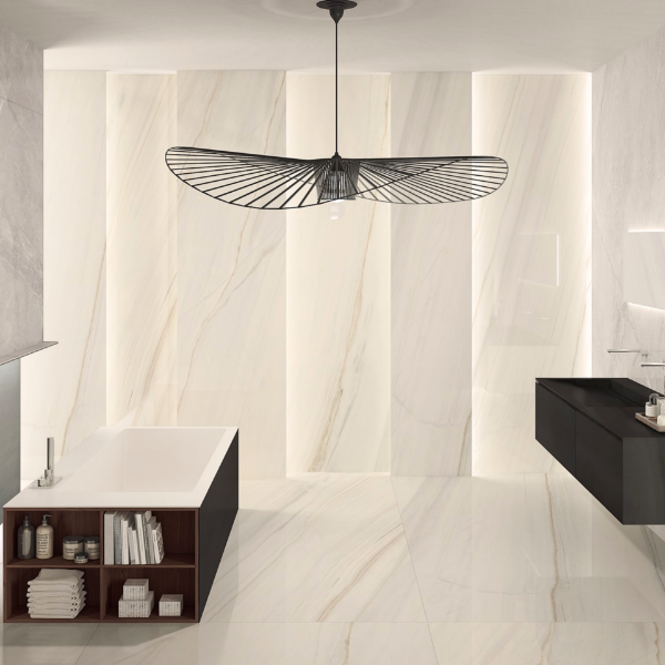 Picture of Floor tile i naturali, marble effect, glossy, 6mm 100x300