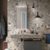 Picture of Floor tile norr, stone effect, matt, 9mm 60x120
