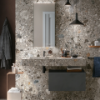 Picture of Floor tile norr, stone effect, matt, 9mm 60x60