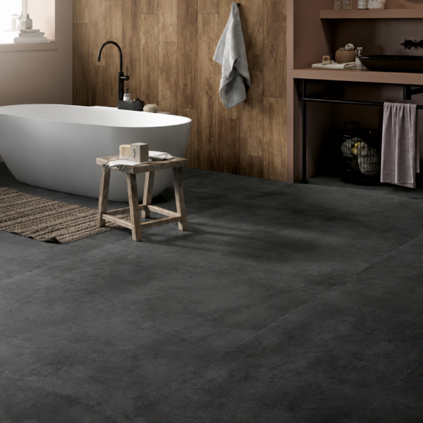 Picture of Floor tile glocal, concrete effect, matt, 6mm 120x278