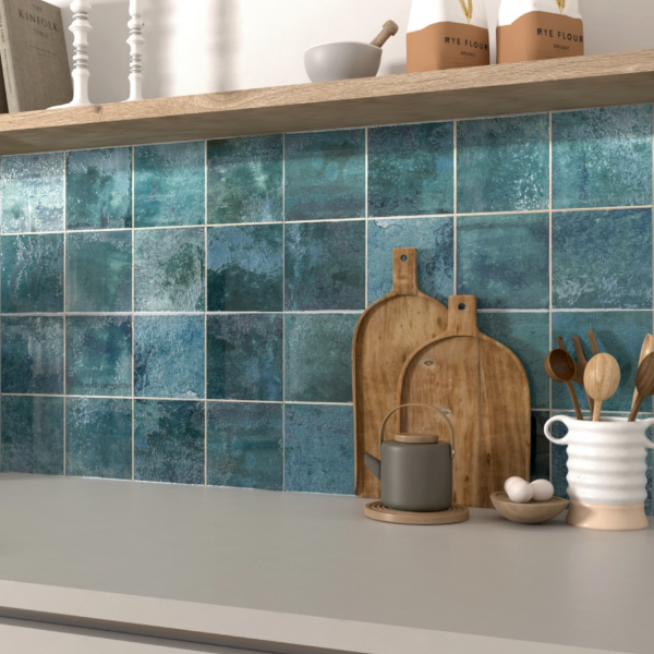 Picture of Floor tile artisan, decor, glossy, 9.5mm 31.6x60