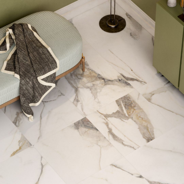 Picture of Floor tile marmi pietra, marble effect, matt, 10.2mm 120x120