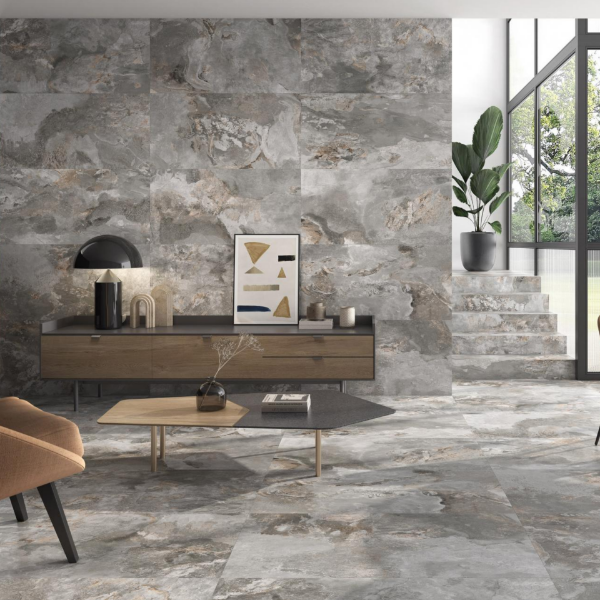 Picture of Floor tile slate, stone effect, matt, 9.5mm 30x60