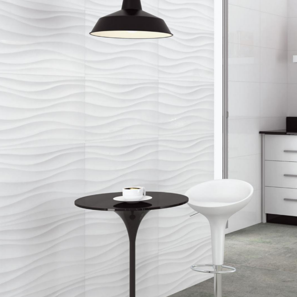 Picture of Floor tile egeo, decor, glossy, 33.3x55