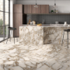 Picture of Floor tile arabescato, marble effect, glossy, 10.2mm 120x120