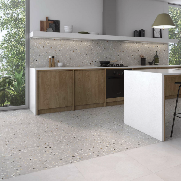 Picture of Floor tile doria, stone effect, matt, 9mm 60x120