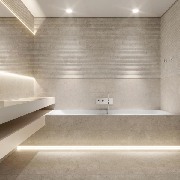 Picture of Floor tile sospiro, decor, matt, 9mm 30x90