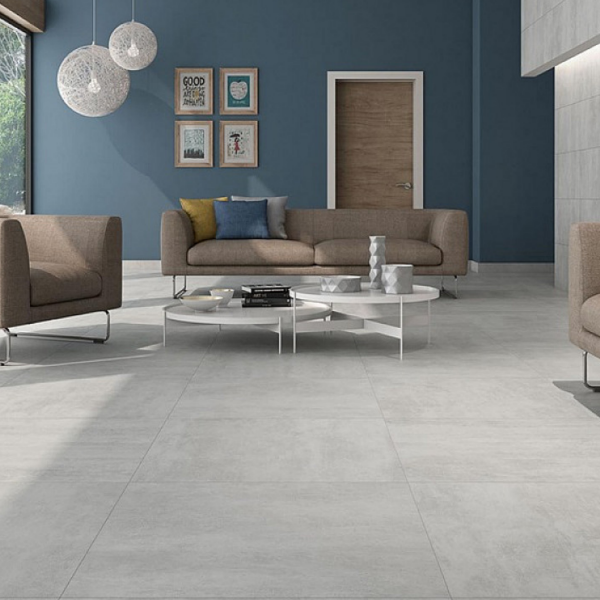 Picture of Floor tile provenza, concrete effect, matt, 9mm 60x60