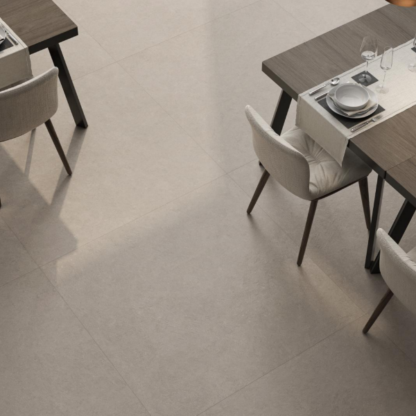 Picture of Floor tile cromat, cement effect, matt, 9mm 75x75