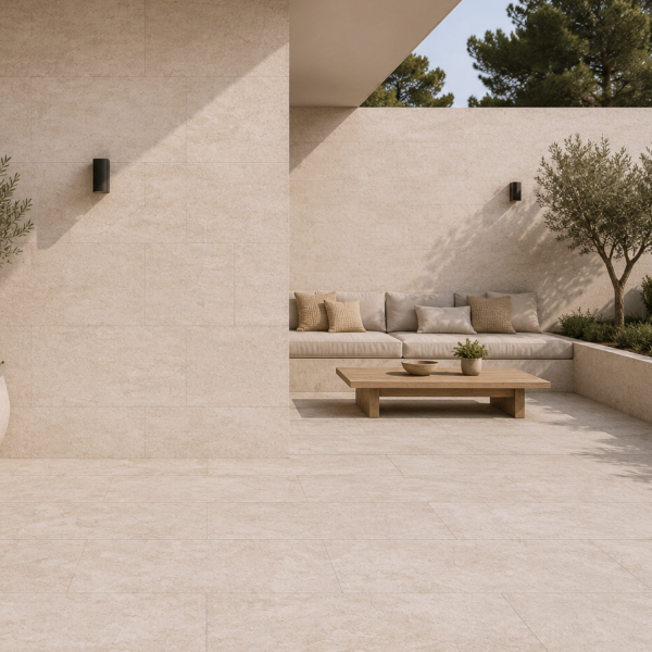 Picture of Floor tile stone latte, stone effect, matt, 30x60