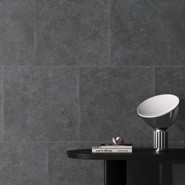 Picture of Floor tile walk anthracite, concrete effect, matt, 60x60