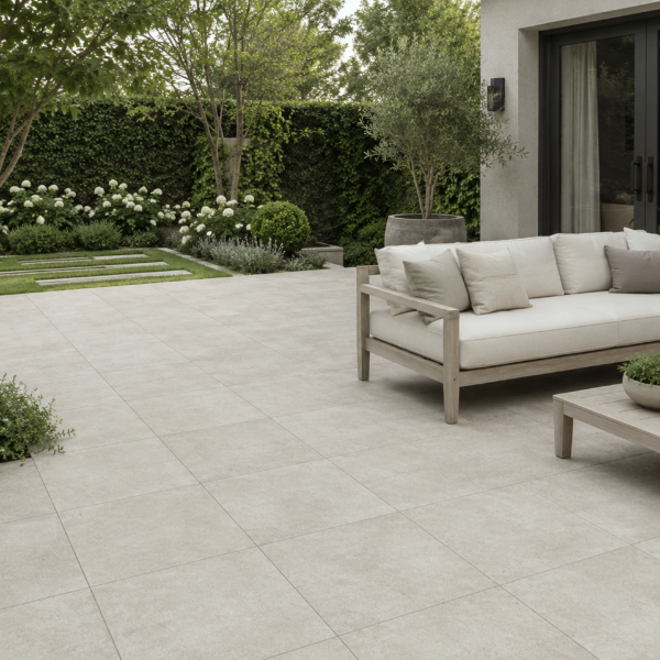 Picture of Floor tile core beige, concrete effect, matt, 60x60