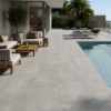 Picture of Floor tile carbon gris, concrete effect, matt, 60x120