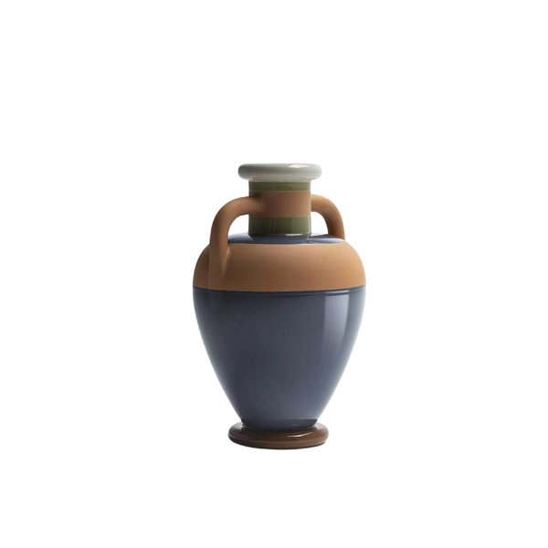 Picture of Vase,ikiperu, hand-painted ceramic, sky blue,23x36cm