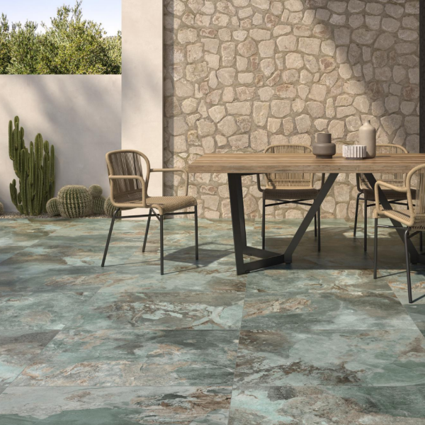 Picture of Floor tile okai, stone effect, structured, 20mm 60x90