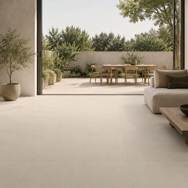 Picture of Floor tile flake, cement effect, matt, 60x60 
