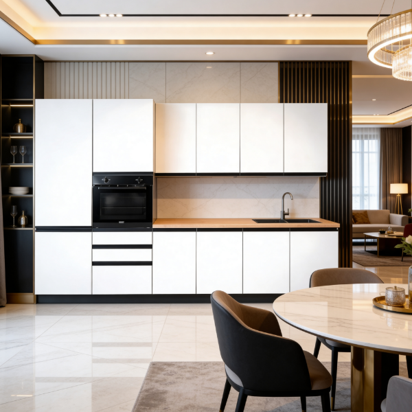 Picture of Kitchen, sanny, sx, emily cemento perla+anthracite, 300x240cm 