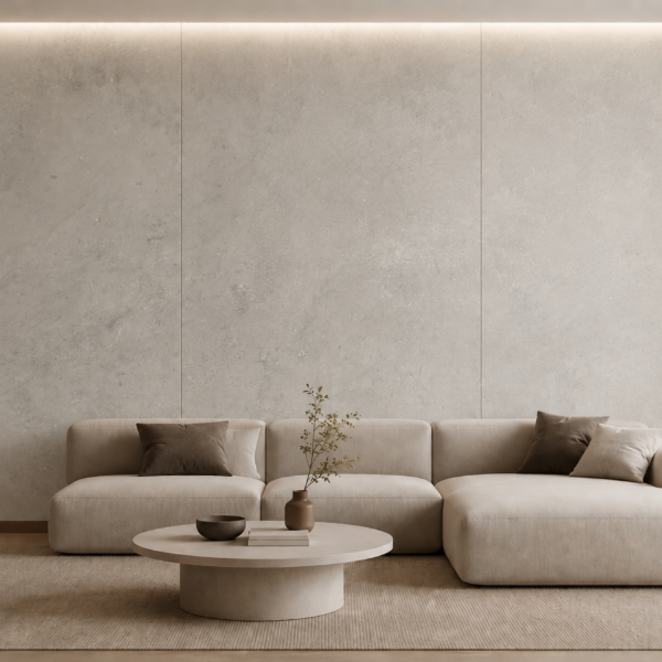 Picture of Floor tile maps of cerim, cement effect, matt, 6mm 80x240
